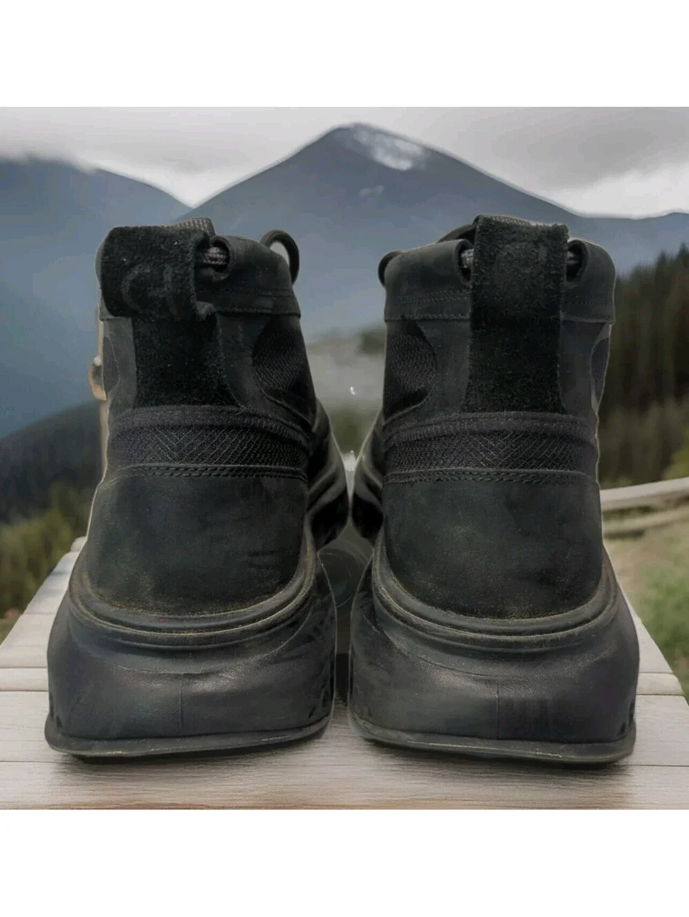 Cole Haan 5.Zerogrand Work Chukka Boots Mens 11 M 45 Black ZEROGRAND HIKING WRK